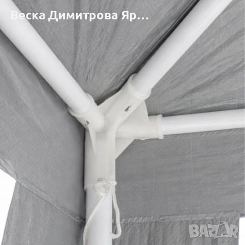 Просторна градинска шатра - стабилна конструкция и водоустойчива рамка, снимка 11 - Градински мебели, декорация  - 53804435