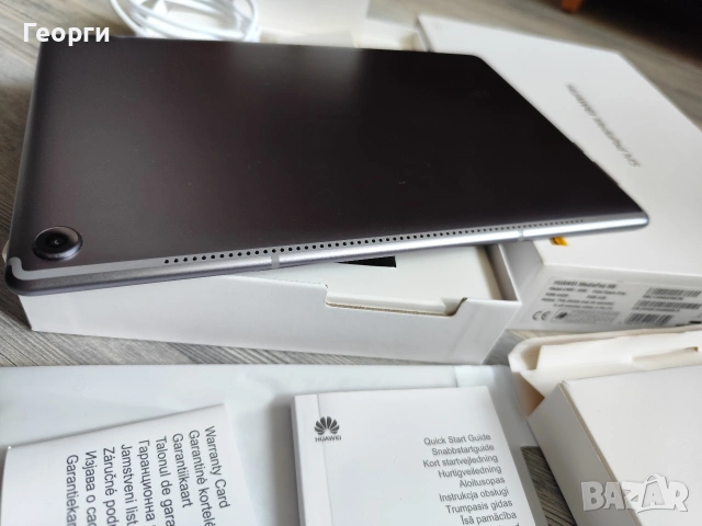Huawei MediaPad M5 10.8", 4GB RAM, 64GB Space Gray като нов, снимка 12 - Таблети - 53963393