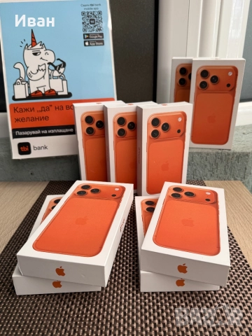 512!*ЛИЗИНГ*iPhone 17 Pro*Orange*айфон 17 про, снимка 2 - Apple iPhone - 52273388