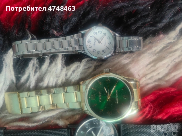 4 часовника с нови батерии работещи , снимка 4 - Дамски - 53925051
