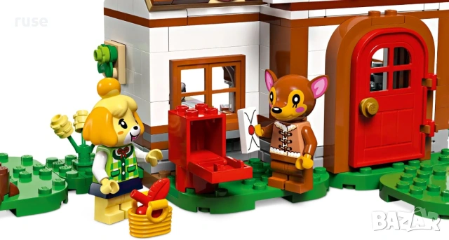 НОВО! LEGO Animal Crossing 77049 Kъщата на Isabelle , снимка 6 - Конструктори - 53618901