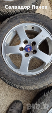 Зимни гуми+джанти, снимка 4 - Гуми и джанти - 53441196
