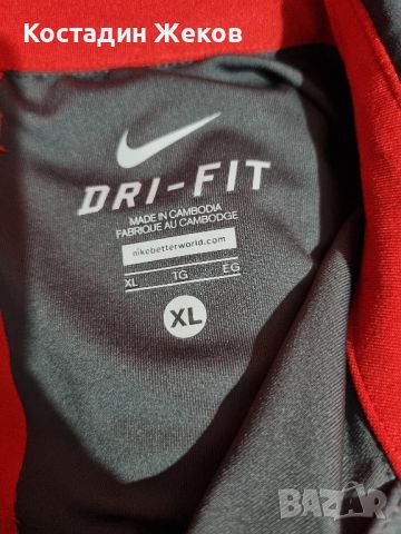 Мъжка оригинална блузка.  Nike DRI FIT , снимка 3 - Тениски - 46301830