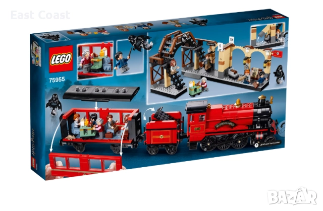 LEGO Harry Potter - Хогуортс Експрес 75955, снимка 2 - Образователни игри - 52527332