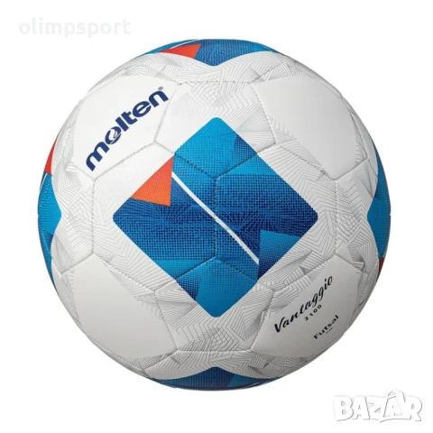 Топка футзал Molten F9N2100 – PU кожа, размер 4, тегло-400 – 440 гр. 