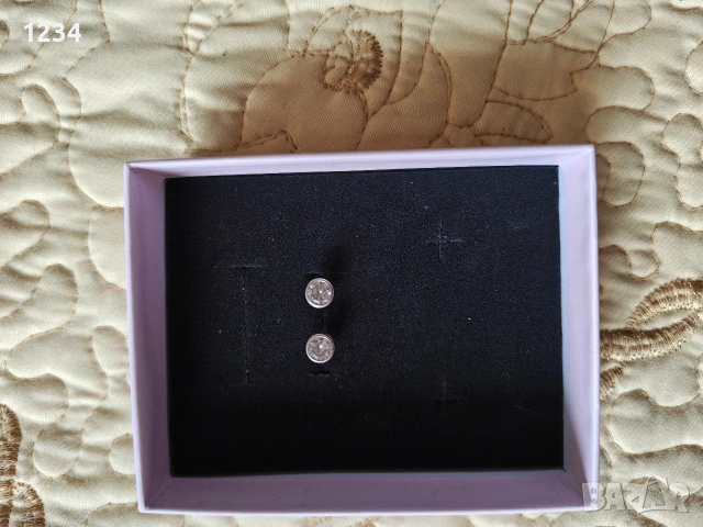 дамски сребърни обеци , снимка 5 - Обеци - 53692612