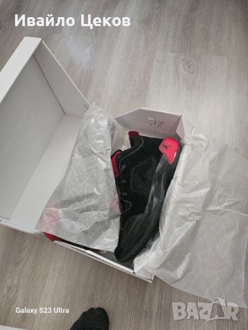 Jordan 37 Low "Bred" , снимка 7 - Маратонки - 46665700