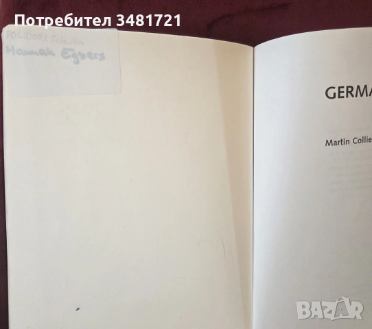 История на Германия 1919-1945 / Germany 1919-45, снимка 2 - Художествена литература - 53750134