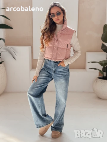 Дамски ватиран елек, 5цвята , снимка 3 - Якета - 51345870