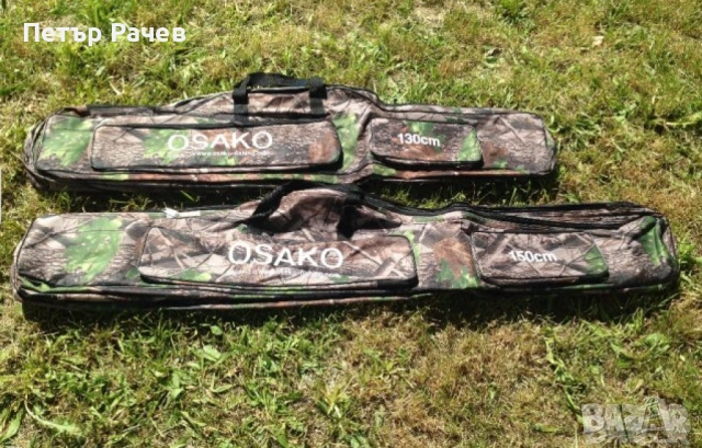 Калъф за въдици с три отделения Osako, снимка 5 - Екипировка - 53942091