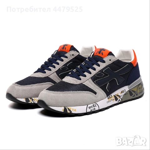 Оригинални мъжки обувки PREMIATA нови с кутия, снимка 2 - Маратонки - 51736992