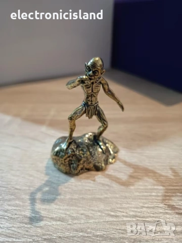 Фигура Голум Хобит Смеагол Ам-гъл Sméagol My precious, бронзова статуетка Скулптура, ръчна изработка, снимка 8 - Колекции - 54090408