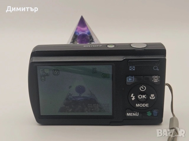 Pentax Optio E80 дигитален фотоапарат камера digital camera photo 10mp 3x optical zoom, снимка 7 - Фотоапарати - 53377713