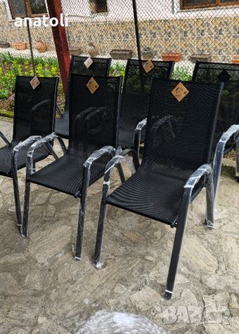 Стифиращи стола черни 5.бр чисто нови от Германия 

, снимка 2 - Столове - 45134660