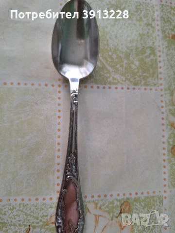 Посребрена лъжичка., снимка 5 - Сервизи - 50845834