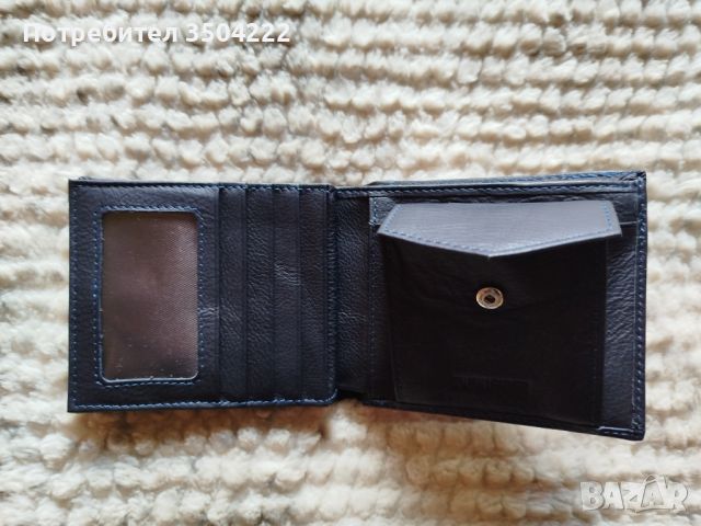 Гравирано мъжко портмоне от естествена кожа, снимка 8 - Портфейли, портмонета - 45891757