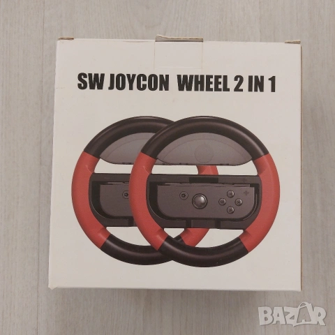 Комплект 2 броя Професионални Волани за Nintendo Switch / OLED – (Black/Red)