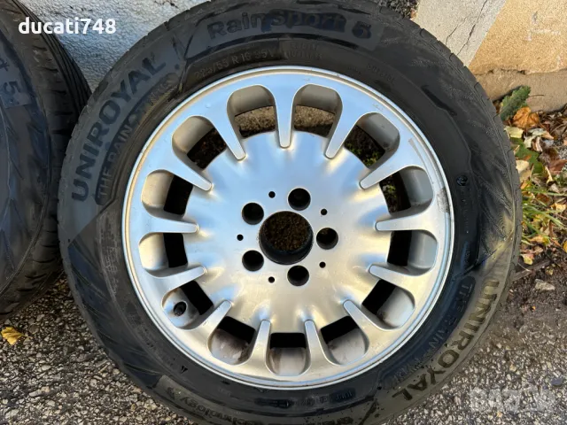 OEM Лети джанти Ronal за Mercedes 16" - 5x112, снимка 3 - Гуми и джанти - 48090905