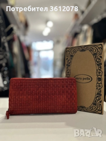 Дамски Портмонета от естествена кожа , снимка 4 - Портфейли, портмонета - 53843535
