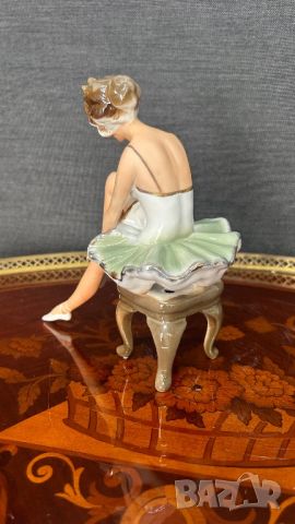 Порцеланова фигура балерина, снимка 3 - Антикварни и старинни предмети - 45977930