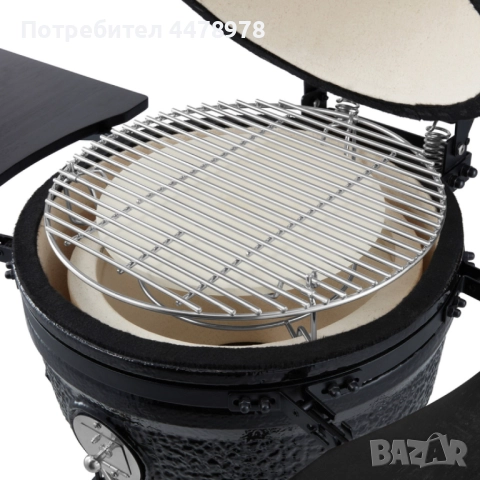 Керамично барбекю за печене, грил и опушване – Ø46 см, снимка 6 - Обзавеждане на кухня - 52410686
