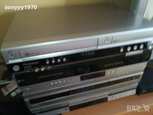 PANASONIC VIDEO//DVD RECORDER-ВНОС SWISS 1909251843, снимка 3 - Плейъри, домашно кино, прожектори - 51771736