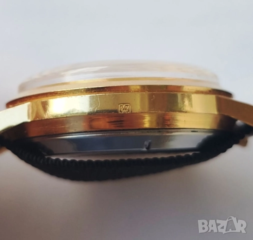 РЪЧЕН ШВЕЙЦАРСКИ ЧАСОВНИК/ХРОНОГРАФ - AUREOLE 17 RUBIS , снимка 5 - Антикварни и старинни предмети - 51693415