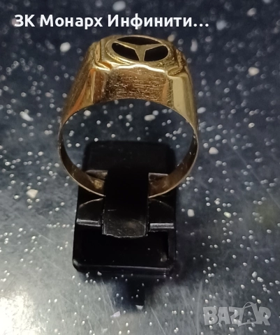 Златен пръстен/585/, снимка 4 - Пръстени - 52515338