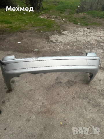 Задна броня за Мерцедес Ц-класа-сива