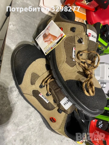 Чисто нови работни обувки WURTH, снимка 2 - Други - 53087451