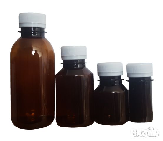 Стъклени и Пластмасови съдове от HDPE подходящи и за съхраняване на киселини и основи шишенца шише, снимка 2 - Буркани, бутилки и капачки - 45888950