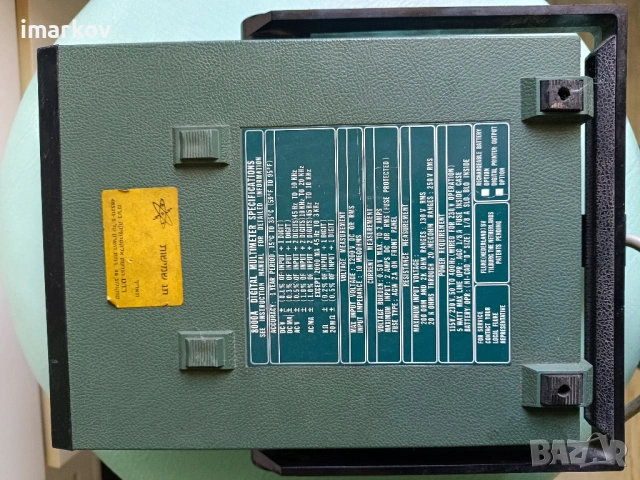 Дигитален мултицет Fluke 8000a - ретро, снимка 3 - Друга електроника - 54270373
