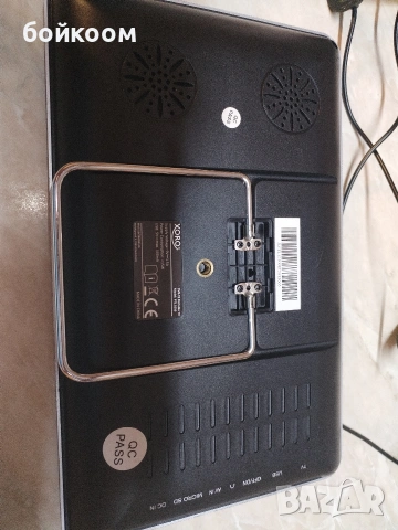 Портативен телевизор XORO с Т2 тунер , снимка 6 - Телевизори - 53611676