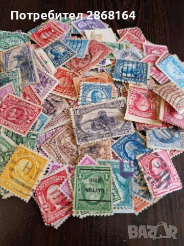 Много стари пощенски марки САЩ