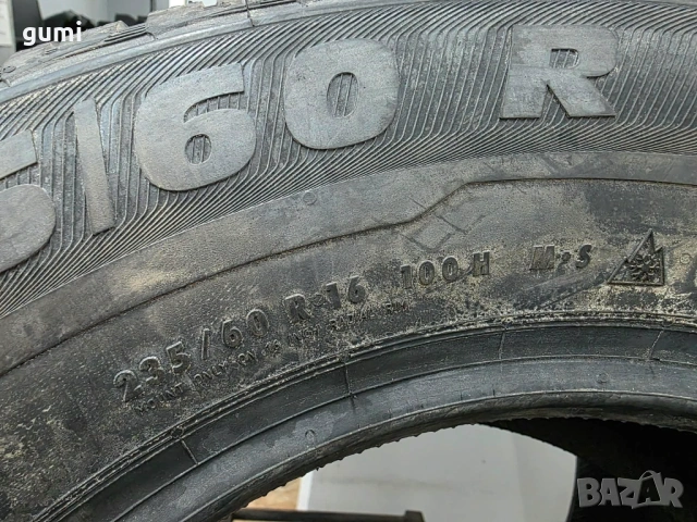 2бр зимни гуми 235/60/16 SEMPERIT L05307 , снимка 4 - Гуми и джанти - 53982478
