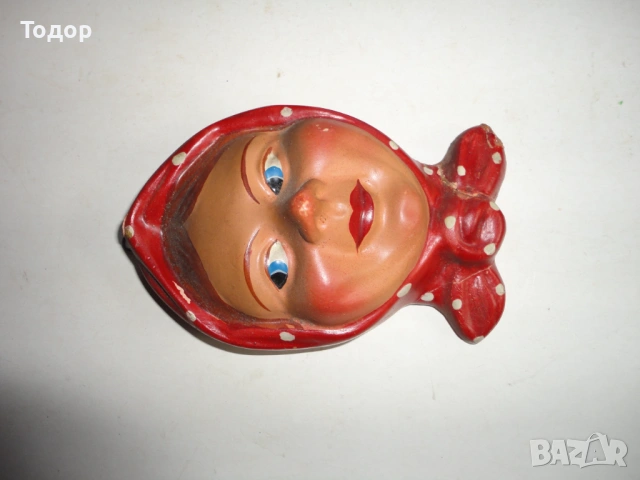 Керамична маска фигура Ernst Henz 2, снимка 3 - Други ценни предмети - 54086465