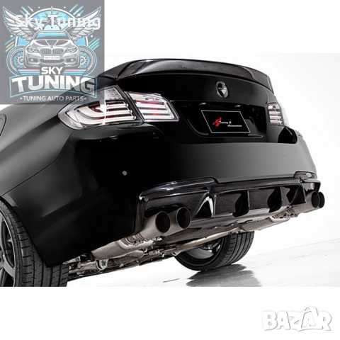Дифузьор / добавка за задна броня за БМВ Ф10 / BMW F10 Diffuser 5серия, снимка 5 - Аксесоари и консумативи - 51814178