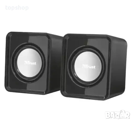PC КОЛОНИ TRUST LETO SPEAKER SET 2.0, снимка 2 - Слушалки и портативни колонки - 50556541