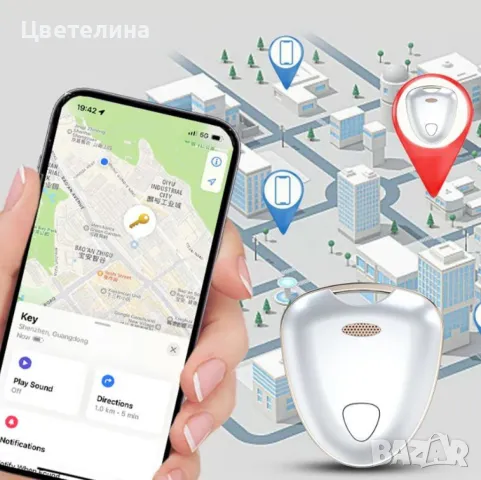 Мини GPS Тракер Локатор – Надеждно проследяване на багаж, деца и домашни любимци, снимка 4 - Други - 47086646