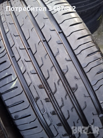 235 55 18 Континентал еко контакт 6 4бр летни дот 2021г , снимка 5 - Гуми и джанти - 53863174