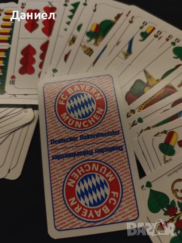 Немски карти за белот Нови, снимка 5 - Антикварни и старинни предмети - 51241240