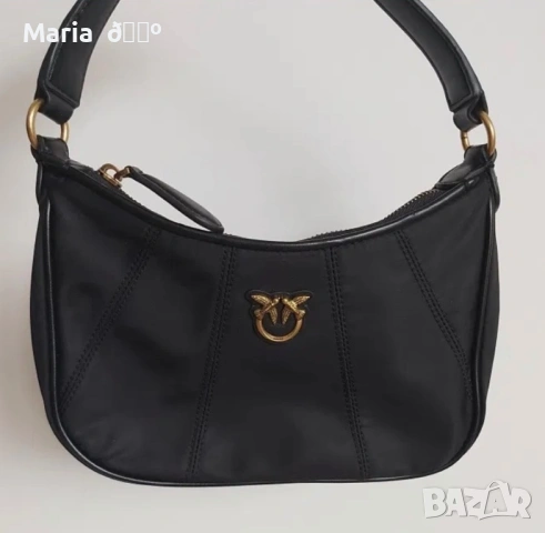 Дамска чанта PINKO HALF MOON CLASSIC, снимка 7 - Чанти - 54228221