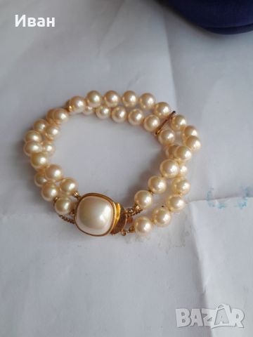 Сребърни накити перли и други , снимка 2 - Колиета, медальони, синджири - 46396371