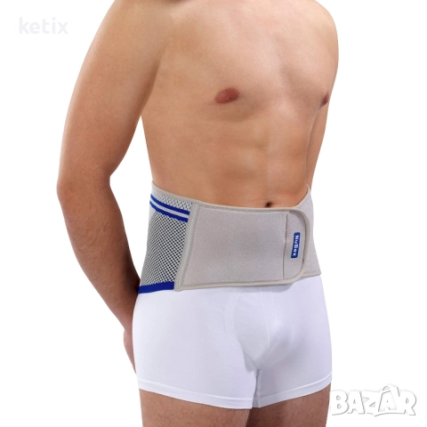Ортеза за кръст (лумбална ортеза) за мъже и жени, поддържаща (XL 111-125), снимка 2 - Корсети, колани и коректори - 52972160