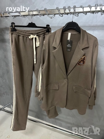 Спортно-елегантен дамски комплект със сако Различни цветове💫, снимка 7 - Комплекти - 52183411