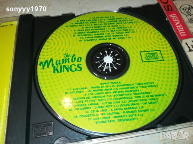 THE MAMBO KINGS CD 2509251619, снимка 2 - CD дискове - 51836554