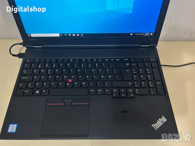 Лаптоп Lenovo ThinkPad L570 i5-7200U/8G/256SSD/15.6FHD/12м.г/клас А, снимка 5 - Лаптопи за дома - 44992505