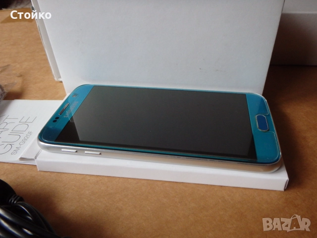 Samsung Galaxy S6 SM-G920F, 5.1 inches, син топаз, снимка 4 - Samsung - 52053345
