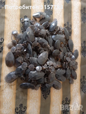 Лот висулки за полилей,лампа,свещник