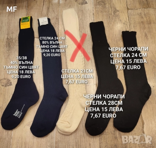ВЪЛНЕНИ ЧОРАПИ , снимка 5 - Мъжки чорапи - 52357156
